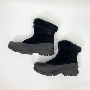 SOREL Black Snow Angel Zip Winter Snow Boots 7.5